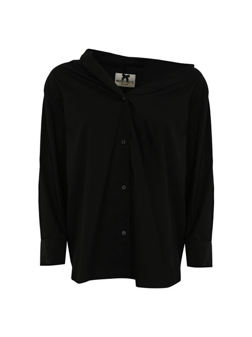 Camicia con spalla fuori Nero NO SECRETS | 251NS055LIQUIRIZIA